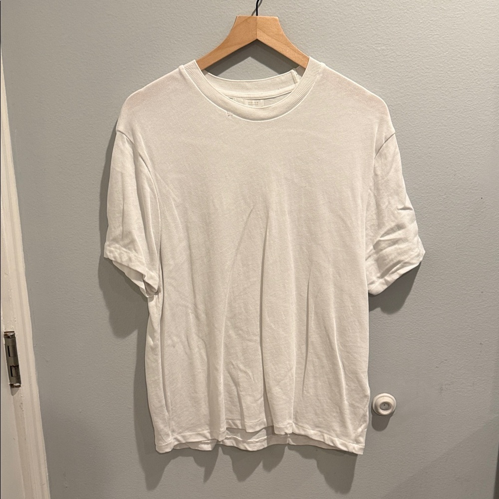 Zara White Short Sleeve Tee